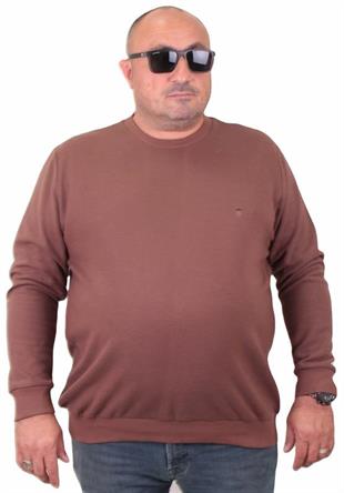 Starbattal Büyük Beden Selanik Classic Sweat 23200 TABA