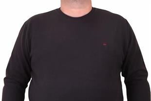 Starbattal Büyük Beden Selanik Classic Sweat 23200 SIYAH