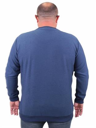 Starbattal Büyük Beden Selanik Classic Sweat 23200 Marin