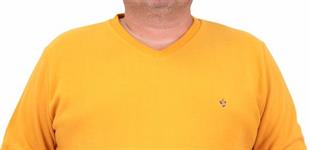 Starbattal Büyük Beden Selanik V Yaka Classic Sweat 23201 HARDAL