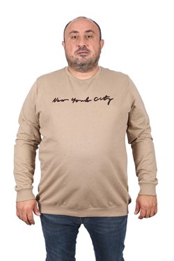 Starbattal Büyük Beden Sweat New York Cıty 22704-2111
