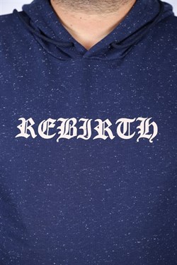 Starbattal Büyük Beden Sweatshirt Kapşonlu Rebirth 22701-1350