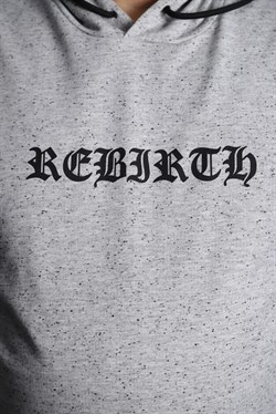 Starbattal Büyük Beden Sweatshirt Kapşonlu Rebirth 22701-1358