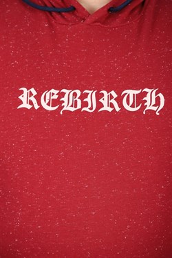 Starbattal Büyük Beden Sweatshirt Kapşonlu Rebirth 22701-1366