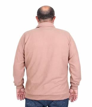 Starbattal Erkek Büyük Beden Polo Yaka Sweat Flota Cep 24407 S.KAHVE