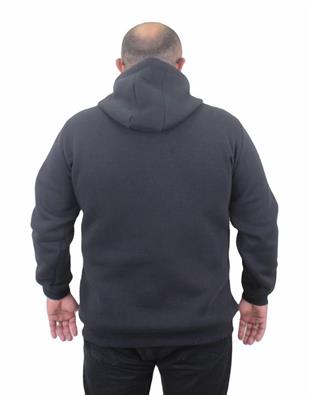 Starbattal Fermuarlı Kapuşonlu Büyük Beden Sweat Adventure 23220 LACIVERT
