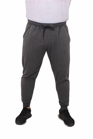 Starbattal Büyük Beden Basic Eşofman Altı Full Lycra 11516 ANTRASİT MELANJ