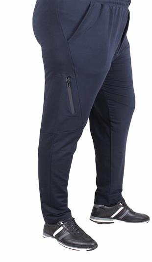 Starbattal Büyük Beden Classic Eşofman Altı Çapraz Fermuarlı 25500 LACIVERT