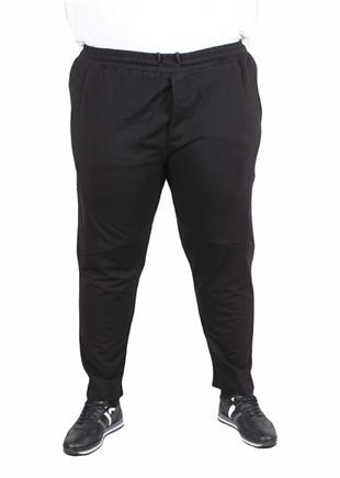 Starbattal Büyük Beden Classic Eşofman Altı Çapraz Fermuarlı 25500 SIYAH