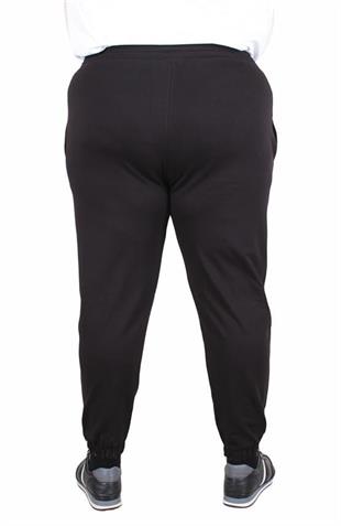 Starbattal Büyük Beden Classic Eşofman Altı Dik Fermuarlı 25501 SIYAH