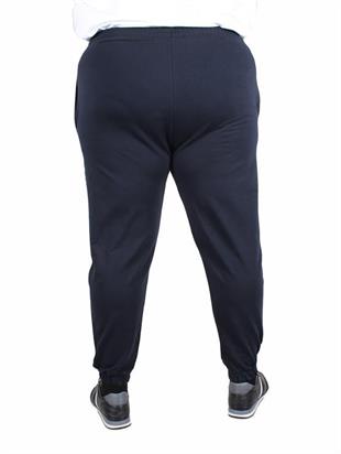 Starbattal Büyük Beden Classic Eşofman Altı Dik Fermuarlı 25501 LACIVERT