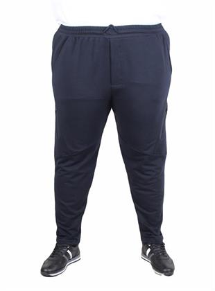 Starbattal Büyük Beden Classic Eşofman Altı Çapraz Fermuarlı 25500 LACIVERT