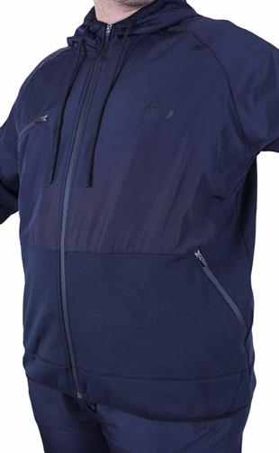 Starbattal Büyük Beden Double Face Sıvamalı Eşofman Takım M.G TK25608 LACIVERT