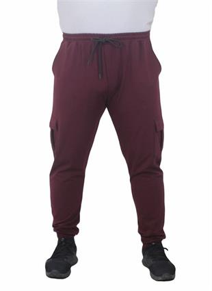 Starbattal Büyük Beden Erkek Düz Komando Eşofman Altı 22520 MURDUM