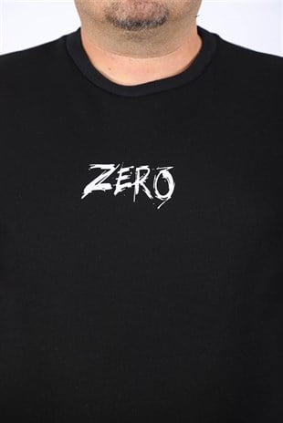 Starbattal Büyük Beden Erkek Sweat Zero 22732 SIYAH