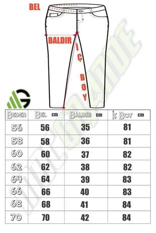 Starbattal Büyük Beden Keten Pantolon Likralı Yan Cep Bel Lastikli 11950 LACIVERT