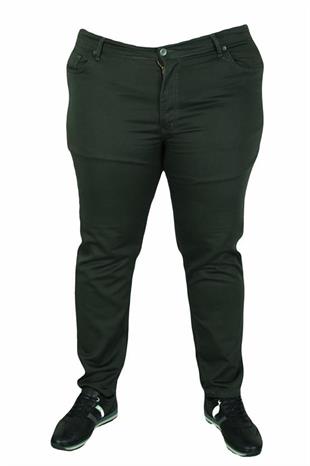 Starbattal Büyük Beden Klasik 5 Cep Pantolon Venedik 11916 HAKI