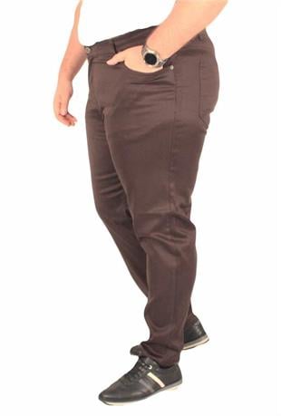 Starbattal Büyük Beden Klasik 5 Cep Pantolon Montana 11917 KAHVERENGİ