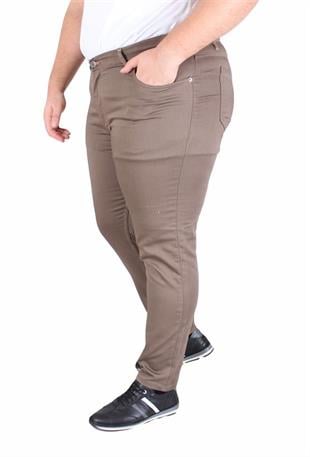 Starbattal Büyük Beden Klasik 5 Cep Pantolon Venedik 11916 S.KAHVE