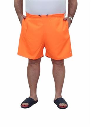 Starbattal Büyük Beden Klasik Deniz Şortu 23677 TURUNCU