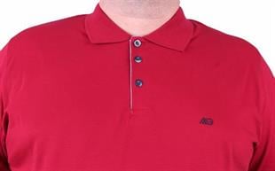 Starbattal Büyük Beden Likralı Klasik Polo Tişört 11500 BORDO