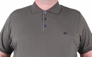 Starbattal Büyük Beden Likralı Klasik Polo Tişört 11500 HAKI