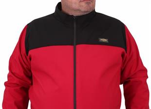 Starbattal Büyük Beden Su Geçirmez Waterprof Mont 23822 KIRMIZI