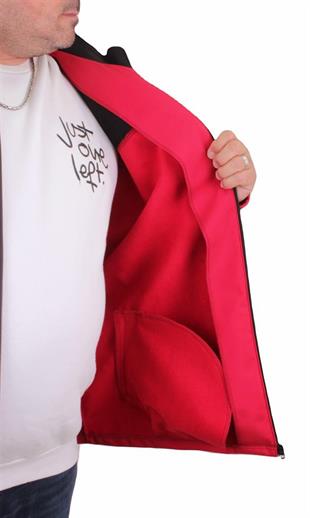 Starbattal Büyük Beden Su Geçirmez Waterprof Mont 23822 KIRMIZI