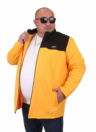 Starbattal Büyük Beden Su Geçirmez Waterprof Mont 23822 HARDAL