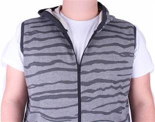 Starbattal Büyük Beden Unisex Yelek 23600 GRI