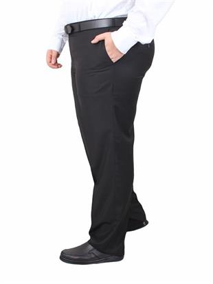 Starbattal Erkek Büyük Beden 6 Drop Kumaş Pantolon PARIS P071011 SIYAH