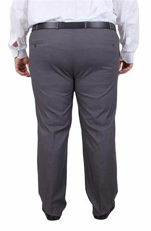 Starbattal Erkek Büyük Beden 6 Drop Kumaş Pantolon PARIS P071011 FUME
