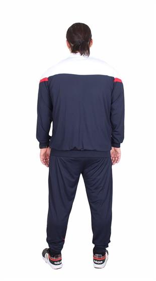 Starbattal Erkek Büyük Beden Eşofman Takım Parçalı MG TK717 LACIVERT