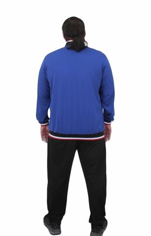 Starbattal Erkek Büyük Beden Eşofman Takım Always TK716 SIYAH