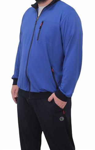 Starbattal Erkek Büyük Beden Eşofman Takım Rebirth TK714 LACIVERT