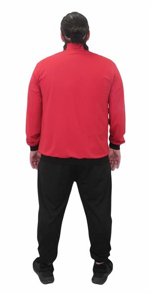 Starbattal Erkek Büyük Beden Eşofman Takım Rebirth TK714 KIRMIZI