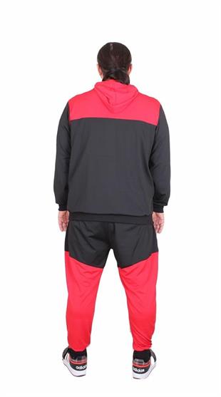 Starbattal Erkek Büyük Beden Eşofman Takım Parçalı MG TK722 SIYAH