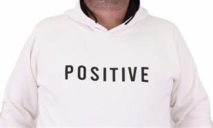 Starbattal Erkek Büyük Beden Kapuşonlu Sweat Positive 23211 EKRU