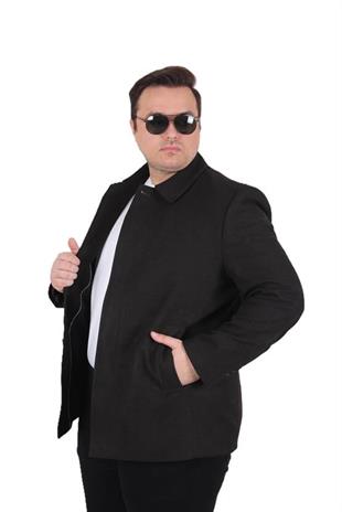 Starbattal Erkek Büyük Beden Kaşmir Kaban 103008 KAHVERENGİ