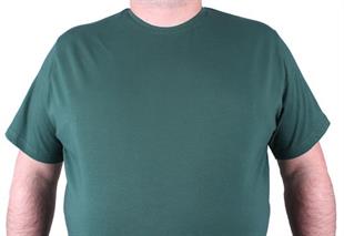 Starbattal Erkek Büyük Beden Likralı Basic Sıfır Yaka Tişört 11160 NEFTI