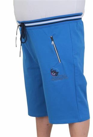 Starbattal Erkek Büyük Beden Penye Şort Nautical 24630 SAKS