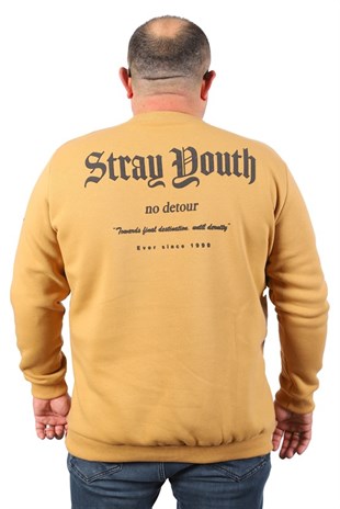 Starbattal Erkek Sweat Stray South 22730 Vizon