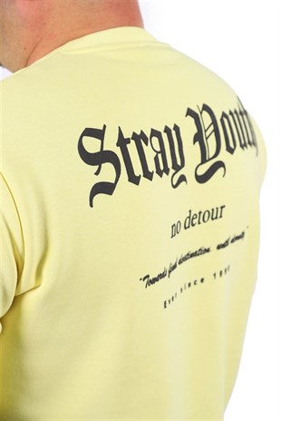 Starbattal Erkek Sweat Stray South 22730 SARI