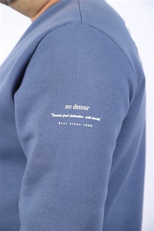 Starbattal Erkek Sweat Stray South 22730 MAVI