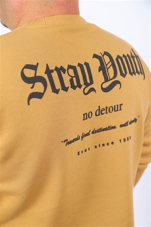 Starbattal Erkek Sweat Stray South 22730 Vizon