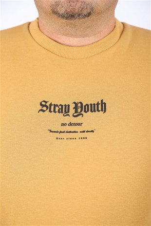 Starbattal Erkek Sweat Stray South 22730 Vizon