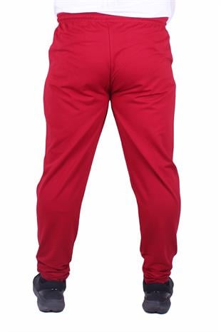 Erkek Büyük Beden Eşofman Altı 2ip Likralı EA 23622 BORDO