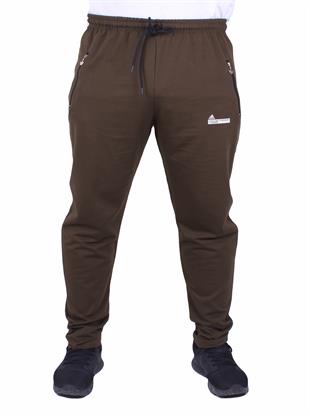 Erkek Büyük Beden Eşofman Altı 2ip Likralı ADDS 23619 Askeri Yeşil