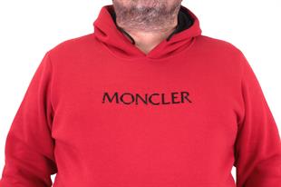 Erkek Büyük Beden Kapuşonlu Sweat Mnc.23215 KIRMIZI