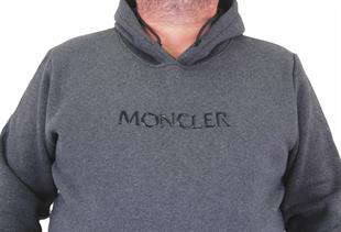 Erkek Büyük Beden Kapuşonlu Sweat Mnc.23215 ANTRASİT MELANJ